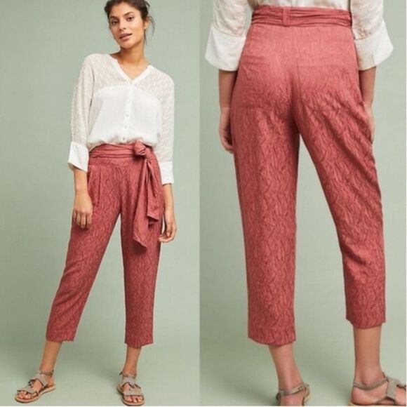 Anthropologie ett:twa Aubade Tie-Waist Pants 2 - Picture 6 of 6